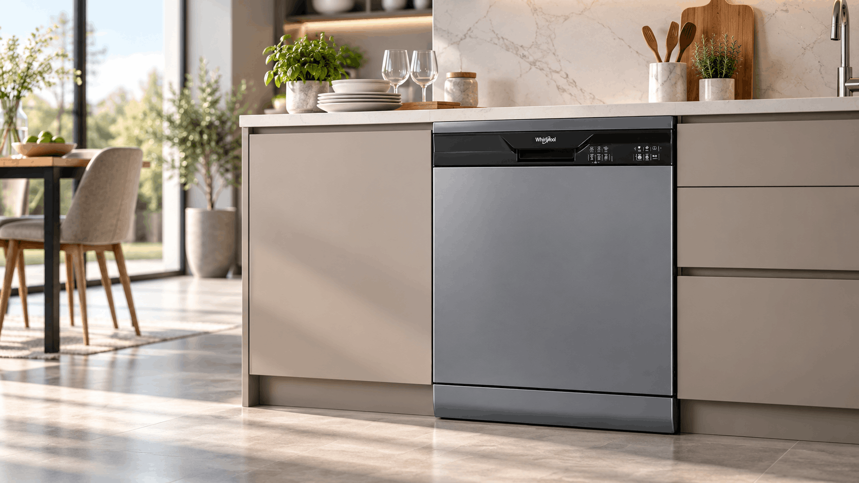 Lave Vaisselle Whirlpool 15 Couverts Inox 6 PROG